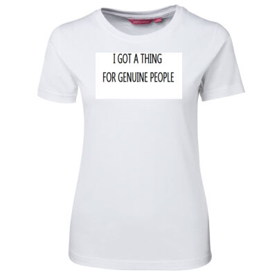 Genuine - Ladies Tee - On Special! Thumbnail