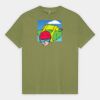Heavyweight Cotton Unisex Garment Dyed T-Shirt Thumbnail