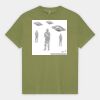 Heavyweight Cotton Unisex Garment Dyed T-Shirt Thumbnail