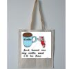 Budget Calico Tote Bag Thumbnail