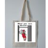 Budget Calico Tote Bag Thumbnail