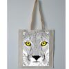 Budget Calico Tote Bag Thumbnail