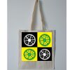 Budget Calico Tote Bag Thumbnail