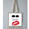 Budget Calico Tote Bag Thumbnail