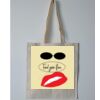 Budget Calico Tote Bag Thumbnail
