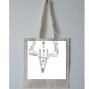 Budget Calico Tote Bag Thumbnail