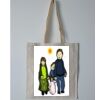 Budget Calico Tote Bag Thumbnail