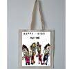 Budget Calico Tote Bag Thumbnail